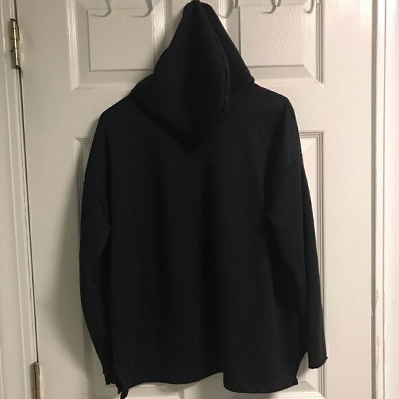 For the republic black loose fit hoodie size Small - Picture 3 of 6